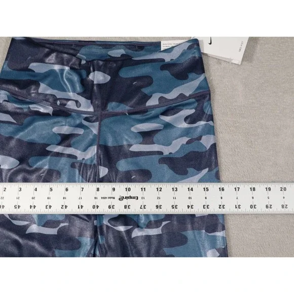 Nike Womens Blue Camo Dri-Fit Leggings Size M - Picture 6 of 15
